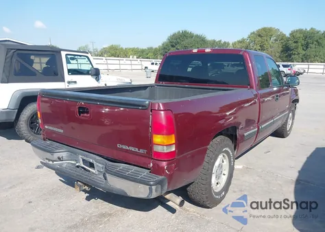 2001 Chevrolet Silverado 1500 Ls из США, поврежденный, VIN 2GCEC19T511349693